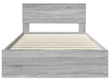 Bed Frame Grey Sonoma Engineer Wood 3410747