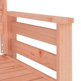 Garden Bench with Table 2-Seater Solid Wood Douglas 825161