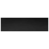 Window Sills 2 pcs Black 160 x 40 x 2 cm Solid Beech Wood 42048366