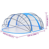 Pool Dome Oval 530x410x210 cm 92795
