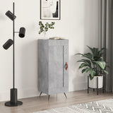 Sideboard Concrete Grey 34.5x34x90 cm Engineered Wood 830416