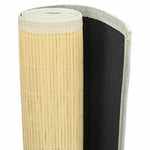 Rug Bamboo 160x230 cm Natural 245821