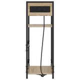 Bedside Cabinet Sonoma Oak 40 x 27 x 76 cm Engineered Wood 859571