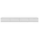 Bed Drawers White 150 x 36.5 x 16.5 cm Engineered Wood 866955