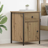 Bedside Cabinet with Drawer 2 pcs Artisan Oak 40 x 42 x 60 cm 875783