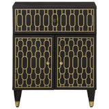 Bedside Cabinet 50x33x60 cm Solid Wood Mango 358331