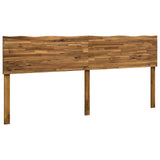 Live Edge Headboard ROSTOCK Natural 200 cm Solid Acacia Wood 903213