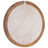 Wall Mirror 60 cm Teak Round 288806