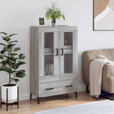 Highboard Grey Sonoma 69.5x31x115 cm Engineered Wood 828306