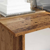 Desk with Drawer Old Wood 100 x 50 x 76 cm Engineered Wood 875248