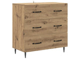 Drawer Cabinet Artisan Oak 66 x 34.5 x 89.5 cm Engineered Wood 894844