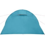 Camping Tent Tunnel 4-Person Blue Waterproof 94401