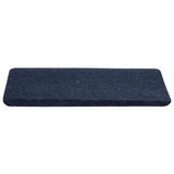 Stair Mats Self-adhesive 15 pcs 65x24.5x3.5 cm Blue 343481