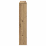 Magazine Rack 2 pcs Artisan Oak 60 x 12 x 70 cm Engineered Wood 890839