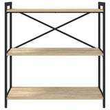 Bookshelf Sonoma Oak 80 x 30 x 85 cm Engineered Wood 868426