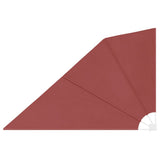 Collapsible Balcony Side Awning Terracotta 160x240 cm 41580