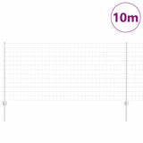 Fence and Post Silver 1 x 10 m Steel 3336217