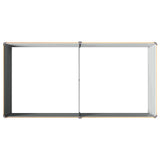 Raised Garden Bed Natural 160 x 80 x 55 cm cold-rolled steel 8006395