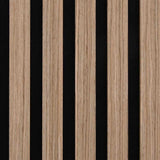 Acoustic Wall Panels 8 pcs Slatted 60.5x60 cm Oak Veneer 42002584