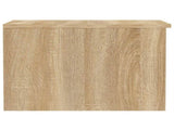 Coffee Table Sonoma Oak 50x50x36 cm Engineered Wood 811343