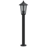 Outdoor Floor Lamp Black 80 cm Stainless Steel 4006385