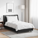 Duvet Set with Pillow 2 pcs White Microfiber 3376734