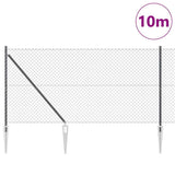 Welded Wire Fence with Spikes 10 x 1.4 m 3351179