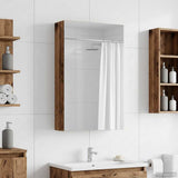 Bathroom Mirror Cabinet Old Wood 30 x 10.5 x 50 cm 889013