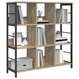 Bookshelf Sonoma Oak 102 x 32 x 104.5 cm Engineered Wood 884007