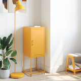 Highboard Mustard Yellow 36x39x107 cm Steel 846533