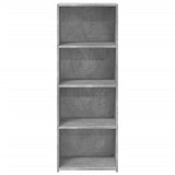 Highboard Concrete Grey 45x41x124 cm Engineered Wood 846393