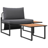 Garden Sofa Set 2 pcs Anthracite Steel 42004140