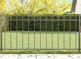 Fence Element ASSEN Grey 170 x 80 cm Steel 42003912