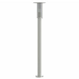 Outdoor Floor Lamp Silver 100 cm Stainless Steel 4006351