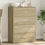 Sideboard Sonoma Oak 60x31x84 cm Engineered Wood 840501