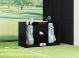 Golf Cabinet Plain Black Oak 102 x 45 x 85.5 cm 899456