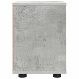 Bedside Table Concrete Grey 30.5 x 30 x 43 cm Engineered Wood 888803