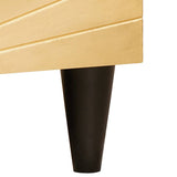 TV Cabinet Black and Gold 80 x 33 x 46 cm Engineered wood 4017845