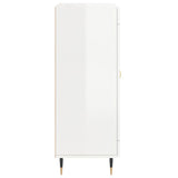 Sideboard High Gloss White 69.5x34x90 cm Engineered Wood 827766