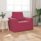 Sofa Bed Wine Red 98 x 71 x 83 cm Velvet 4106669