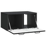 Wall-Mounted TV Cabinet Black 59.5 x 41 x 30 cm Engineered Wood 899356