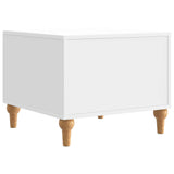 Coffee Table High Gloss White 49 x 50 x 40 cm Engineered Wood 894279