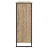 Shoe Cabinet with Door Sonoma 79 x 36 x 100 cm Engineered Wood 886463