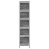 Book Cabinet Grey Sonoma 40 x 30 x 189.5 cm Engineered Wood 886381