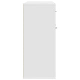 800675 Sideboard White 88x30x70 cm Engineered Wood