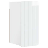 3 Piece Bathroom Cabinet Set ZWOLLE High Gloss White 3417760