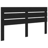 Headboard Black Oak Engineered Wood 887522
