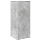 Reception Desk Concrete Grey 135x50x103.5 cm Engineered Wood 3324190