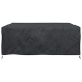 Furniture Cover Plain Black 200 x 200 x 90 cm 600D 4105776
