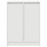 Shoe Cabinet White 57x34x76 cm Engineered Wood 861868